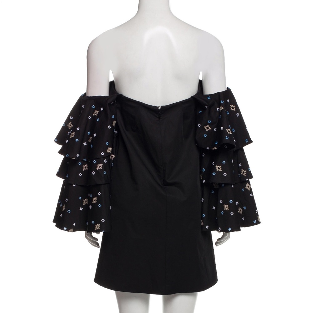 Caroline Constas Ruffle Mini Dress - Picture 3 of 3